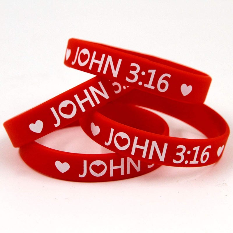 ceiba tree John 3:16 Cards with Bracelets Valentineâ€™s Day Crafts for Kids Gift Valentine Classroom Exchange Party Favor VBS - Image 2